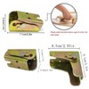 2 Pack Folding Bracket-Self-Locking Hinge-Leg Fittings and Angle Braces-for Folding