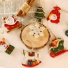 Christmas Tree Decorations, Resin Snowflake Snowman Sock Sled Christmas Tree