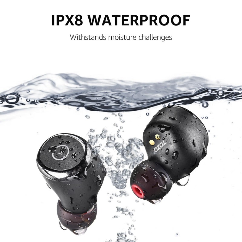 TOZO T10 Wireless Earbuds Bluetooth 5.3 Headphones, App Customize EQ,
