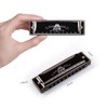 JDR Harmonica C, Blues armonica Key of C 10 Hole