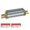 Pack of 20 UK/2.5B DIN Rail for Pluggable Quick Wiring,