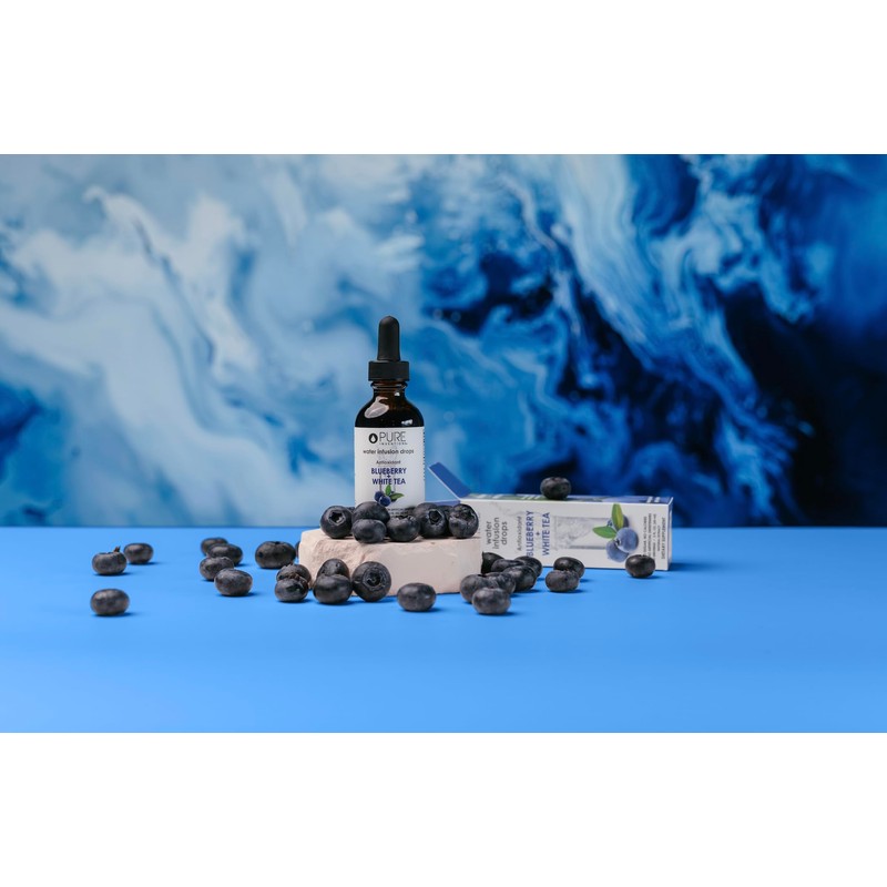 Pure Inventions - Blueberry & White Tea Water Infusion Drops