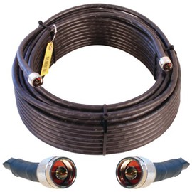 Wilson Electronics 100 ft. Black WILSON-400 Ultra Low Loss Coax Cable (N-Male to NMale)