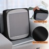 YISUN Waterproof PU Leather Couch Seat Covers, Stretch Individual Seat
