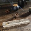 Koville Luxury Natural Marble Incense Holder, Incense Holders for Sticks,