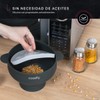 Cookify Palomera de Silicona Plegable con Asas para Microondas, Palomitas