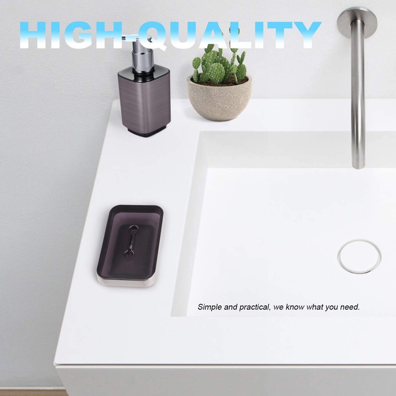 Boperzi Soap Holder Soap Dish Shower Bar Soap Holder Rustproof
