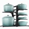 ORDORA 6-Tier Pots and Pans Organizer under Cabinet, Kitchen Cabinet