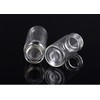 DIELLY 20 Pcs 10ml Glass Bottle,Sterile Transparent Vial,Seals Empty Vials,