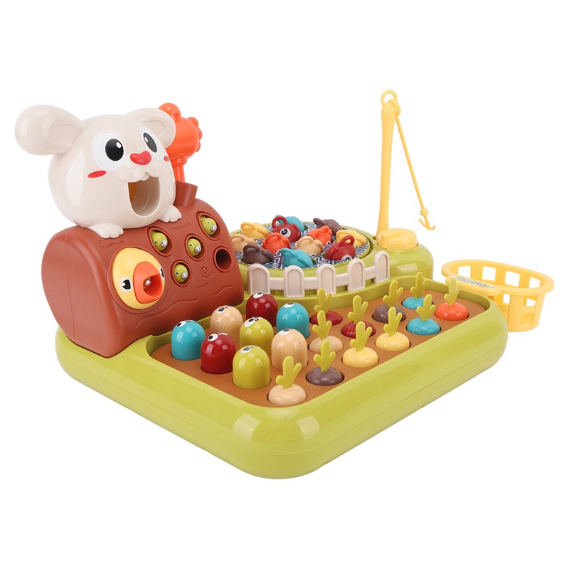 Whack Game 4 in 1 Multi Functional Toys Fishing Toy