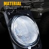 Xprite Luces para Loderas Cuartos Laterales LED Ambar Amarillo con