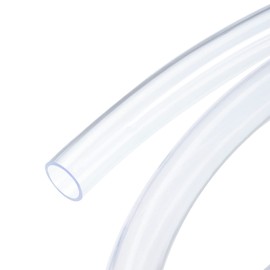 M METERXITY Clear Vinyl Tubing - PVC Tube Hose, Apply to Water Transfer (25mm ID 30mm OD, 3Ft)