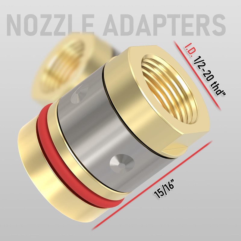 YESWELDER MIG Welding Gun Accessory Kit .045" Tip-Nozzle-Diffuser for Miller