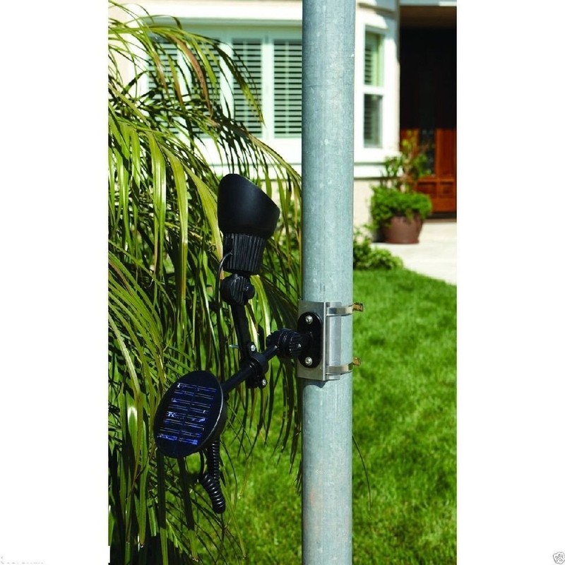 Outdoor Flag Pole spot light Solar