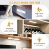 Racokky Under Cabinet Lights with Charging Station, 6 Pcs Rechargeable
