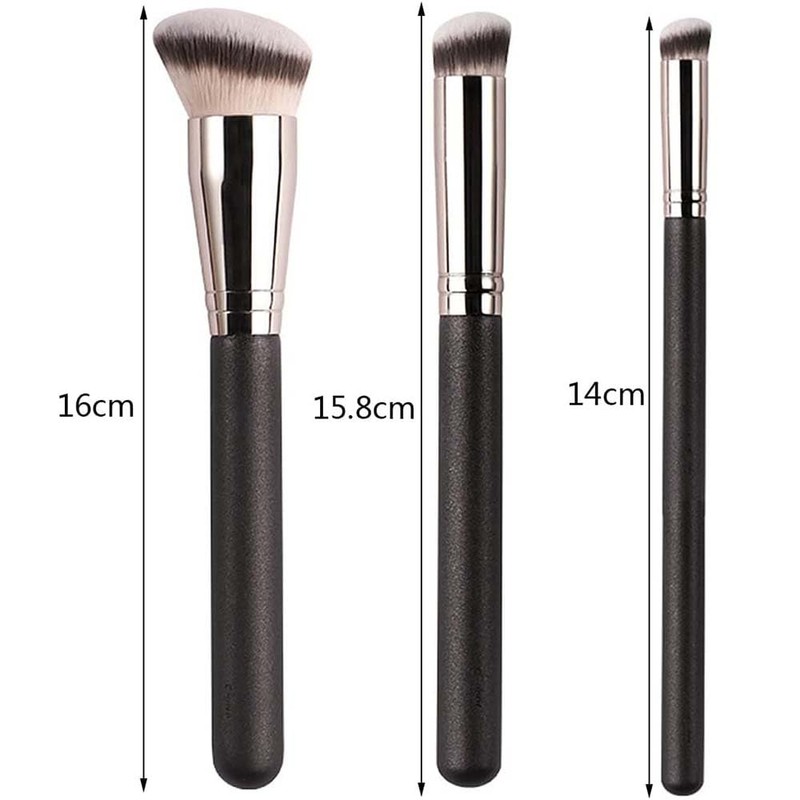 3 Packs Makeup Brushes Foundation Brush and Concealer Brush Concealer