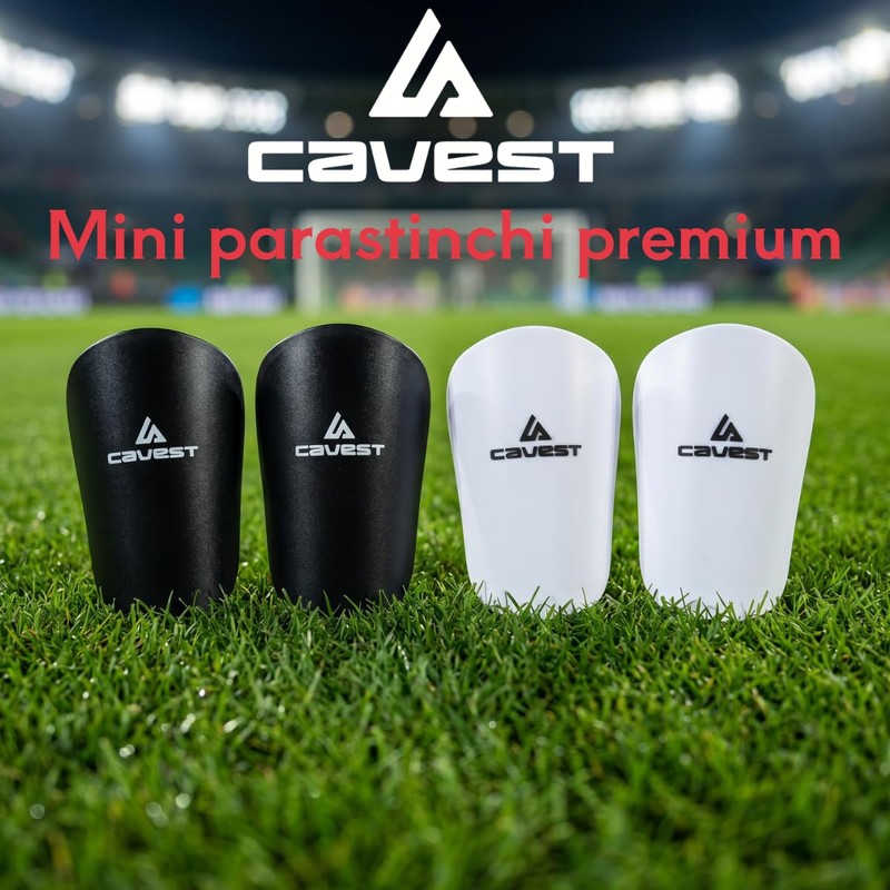 Cavest Mini parastinchi da calcio per bambini e adulti, piccoli,