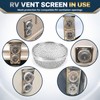 RV Furnace Vent Insect Screen – 2-Piece Stainless Steel Mesh