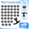 35-Piece Golf Shoe Spikes Kit – Compatible with M6 Threads