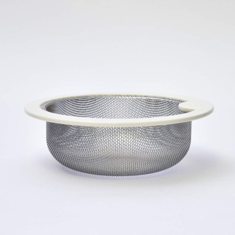 Belca Drain Strainer, Stainless Steel, Shallow Strainer Basket