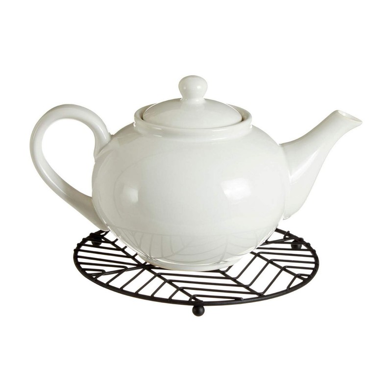 Premier Housewares Trivet, Iron, Black
