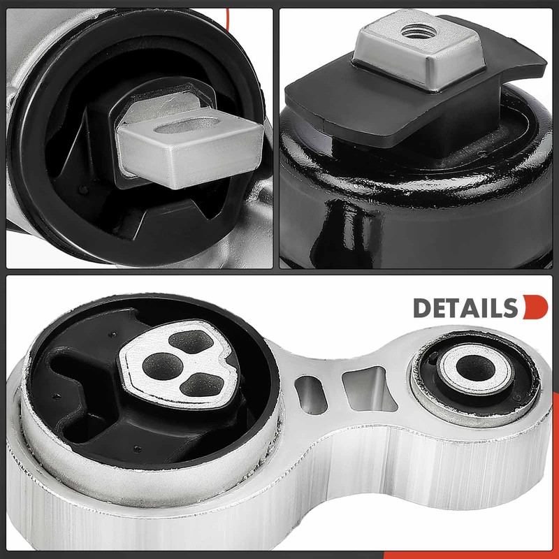 A-Premium Engine Motor and Mount Transmission Mount Kit Compatible with
