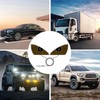 Car Eye Decorative Light,Led Windshield Light - Animated Dynamic Flexible
