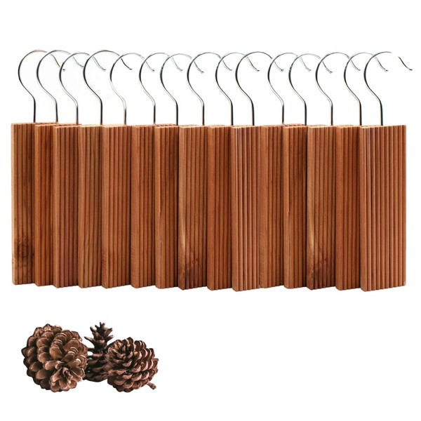 Set of 15 Hanging Blocks Cedar Wood Anti Mite for
