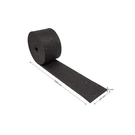 WiCo® REGUPOL Cargo Mat 7210® Non-Slip Mat Black Roll 8 x 125 mm - 5 m Long
