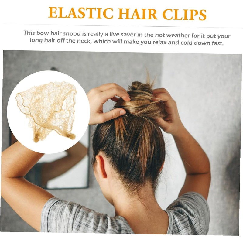 LIFKOME 40 Piezas De Malla Para El Cabello De Ballet