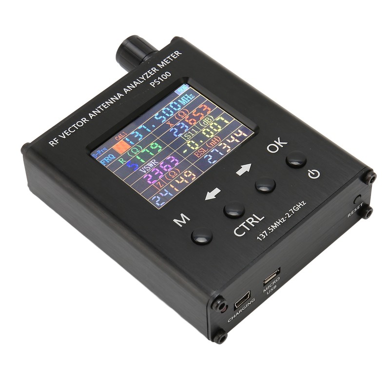 Antenna Analyzer Handheld 137.5MHz‑2.7GHz UV RF Vector Analyzer for Indoor