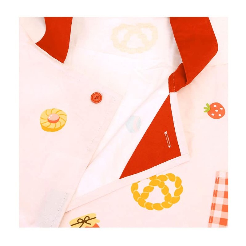 Marushin 1165013400 Studio Ghibli Kiki's Delivery Service, Jiji Orchid-type Apron,