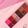 Paleta de Labios Colorida Maquillaje Labial Mate De Larga Duración