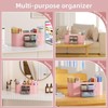 Marbrasse Desk Organiser with 3 Drawers,Multi-Functional Pen Holder,Desk Tidy and