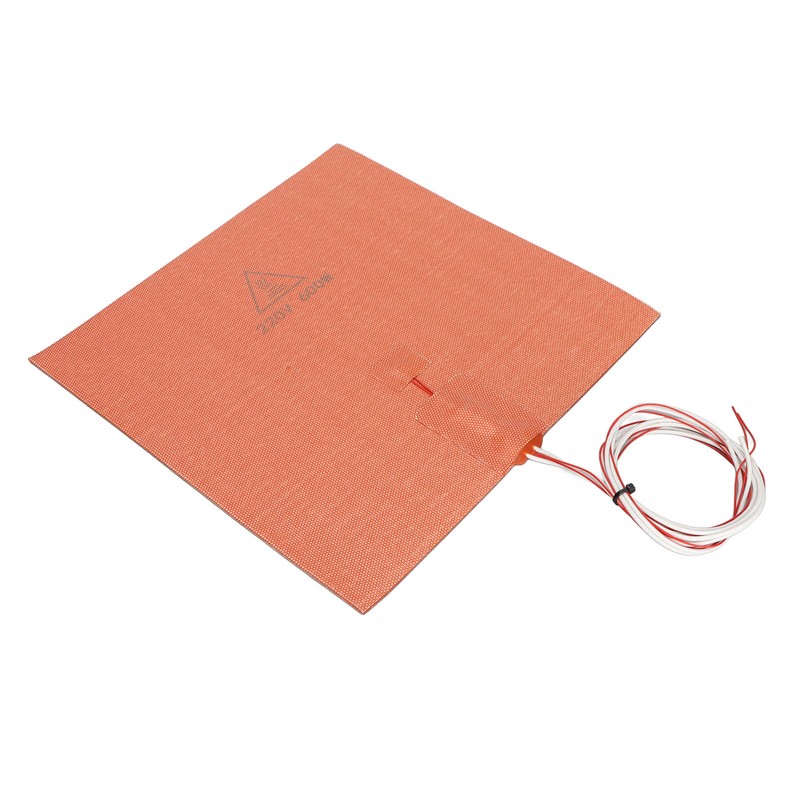 Silicone Heating Pad 280x280mm 600W High Temperature Resistance Hot Bed