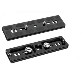 150mm Quick Release Plate for DSLR Cameras, Aluminum Alloy Universal Tripod Mount Plate Secure Locking Compatible with Canon Nikon Sony DSLR and Mirrorless Cameras