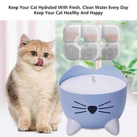 7pcs Cat Water Fountain Filters, Replacement Pet Filters