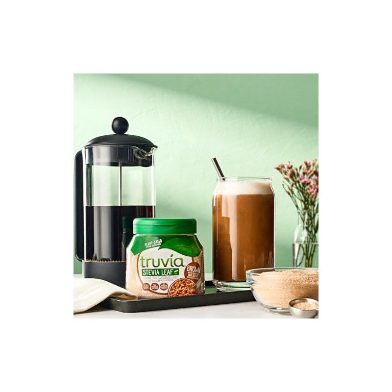 Truvia Calorie-Free Brown Spoonable Sweetener from the Stevia Leaf (9.8