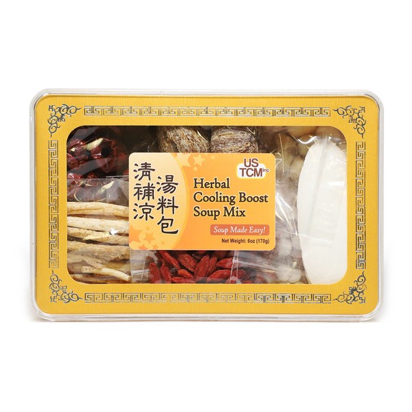 Herbal Cooling Boost Soup Mix 清補涼湯料包 Ching bo leung Soup 3-4 Servings 6oz