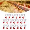 Unbranded 20 Chicken Waterer Nipples For Poultry Feeder for Ducks