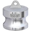 IrrigationKing RKDP-150 DP Type 1-1/2" Aluminum CAMLOCK Dust Plug, Metal,