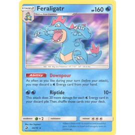 Feraligatr - 24/70 - Holo Rare - Dragon Majesty