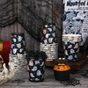 50 Set Halloween Disposable Coffee Cup & Lid, 8oz Holographic