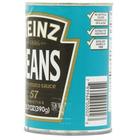 Heinz Beans in Tomato Sauce, 13.7-Ounce Cans (Pack of 12)