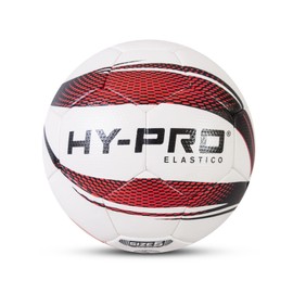 Hy-Pro Elastico Match Football Size 4, red, Black and Orange