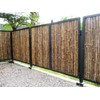 Backyard X-Scapes Natural Bamboo Fencing Garden Screen Rolled Fence Panel