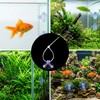 RAHHLIZS 30 Pcs Aquarium Suction Cups with 30 Pcs Adjustable