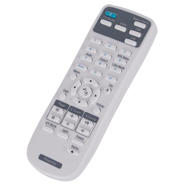 Replacement Remote Suit for Epson Projector EH-TW650 PowerLite 107 108