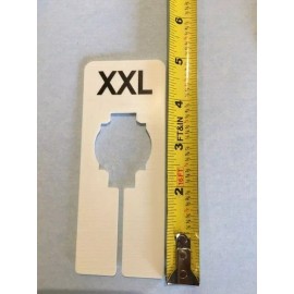 Unbranded CLOTHING SIZE DIVIDERS XS-XXL  RECTANGLE
