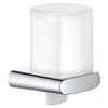 Keuco Elegance Set, Plastic, 11652010100 Lotion Dispenser Holder Pump Chrome-Plated